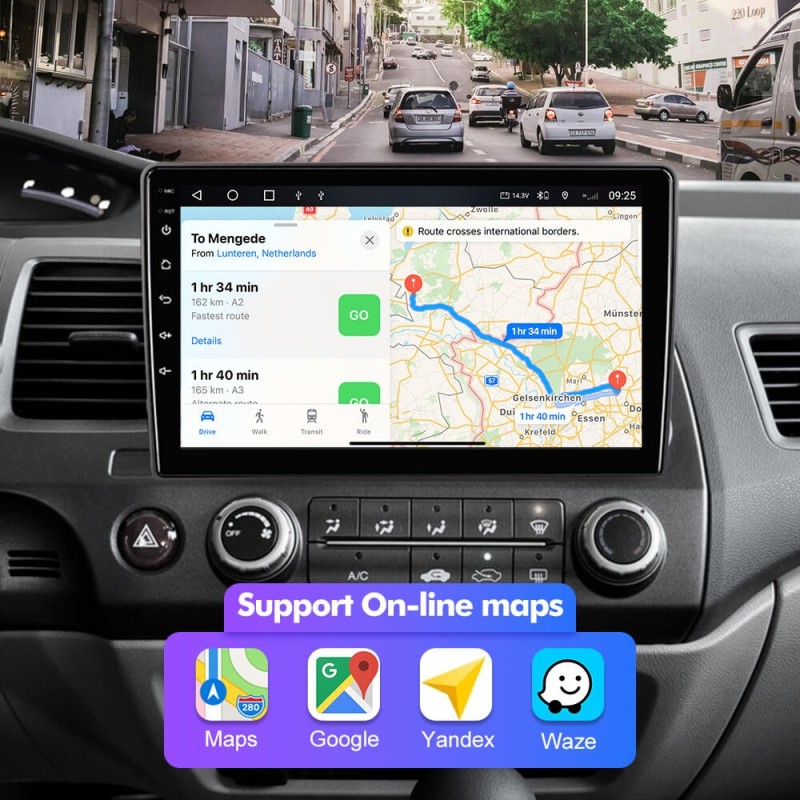 NEW! Android 13 Car Radio For Civic/Honda 2006-2009 2012 Multimedia Video Player Navigation GPS 4G