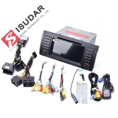 ISUDAR Auto radio Android 9 Octa core For BMW/E39/X5/M5/E53