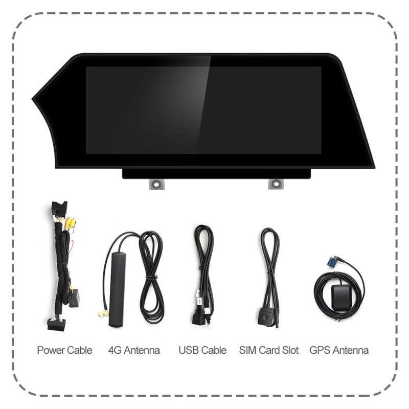 Android 11.0 Car Radio For BMW X1 F48 NBT EVO System Car Blue Anti G-lare Screen Multimedia GPS Navigation Carplay BT5.0