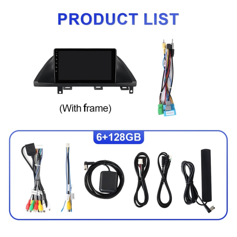 For Honda Odyssey 2005 - 2010 Upgrade from T72 - T75 Android 14 UIS7865 Car Radio