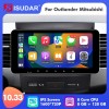 T72 10.33 Inch RDS Car Radio For OUTLANDER MITSUBISHI 2007 2008 2009 -2012