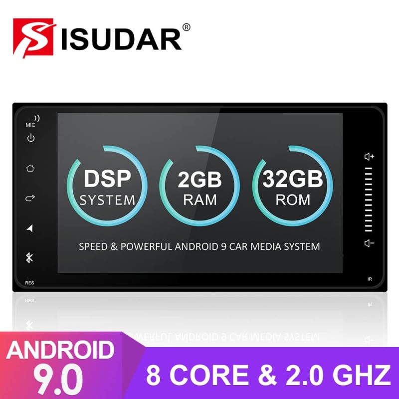 Isudar 8 core T8 Auto Radio For Toyota/Corolla/Terios