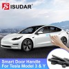 Smart Electric Door Handle for Tesla Model 3 Model Y Outside Exterior Automatically Door knobs Accessories Open Welcome Light