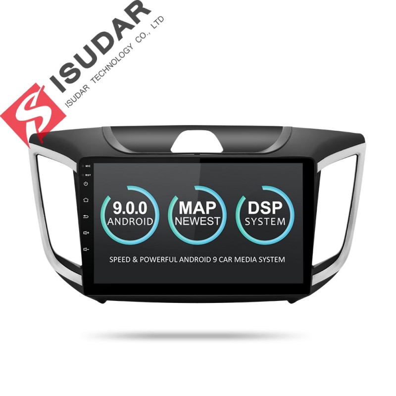 ISUDAR 1 Din Auto radio Android 9 For Hyundai/Creta ix25