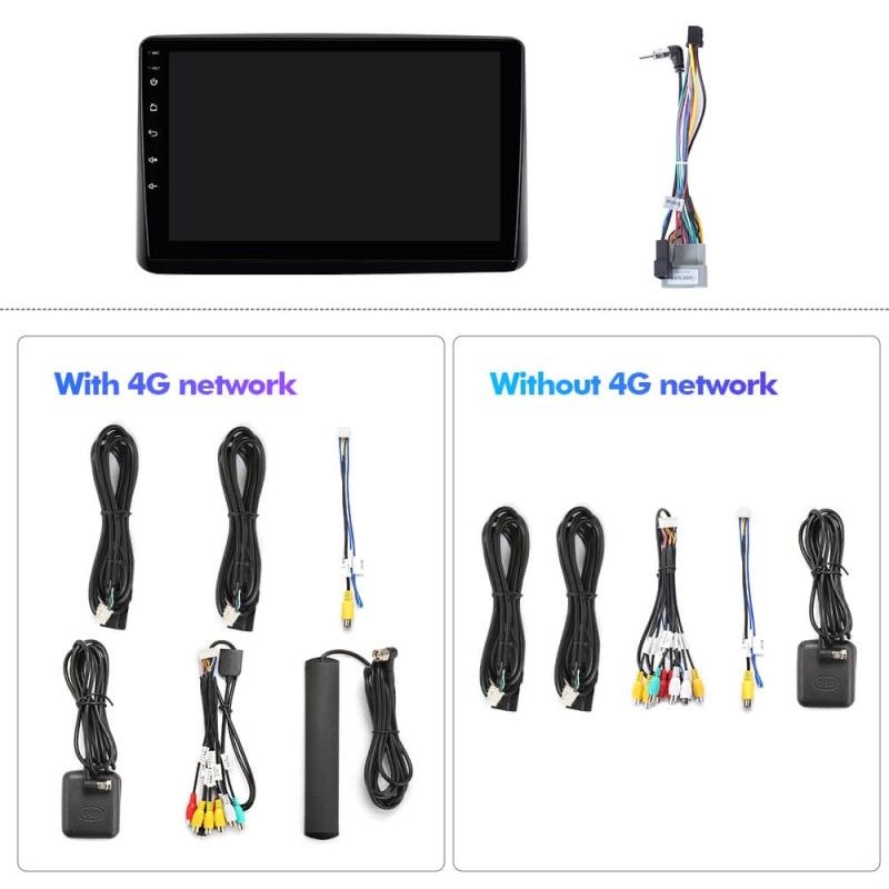 NEW! Android 10-Android 13 QLED Android Auto 9” Car Radio For Honda City 2020-