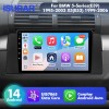 For BMW X5 E53 E39 1995-2006 Upgrade from T72-T75 series Android 14 UIS7865 Car Radio with 9" Screen