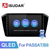 Isudar QLED Auto Radio For VW/Volkswagen Passat b8 Magotan 2015-
