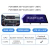 Android 11 Car Radio for BMW X5 F15 NBT System 2014-2017 Blue Anti G-lare Screen Multimedia GPS Navigation Carplay 12.3'