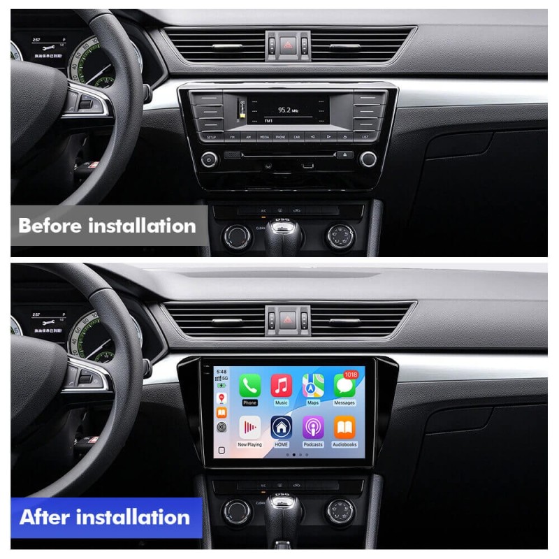 Q6 Qualcomm Android 13 For Volkswagen Skoda Superb 3 2016- 10" screen multimedia car radio DSP ADAU