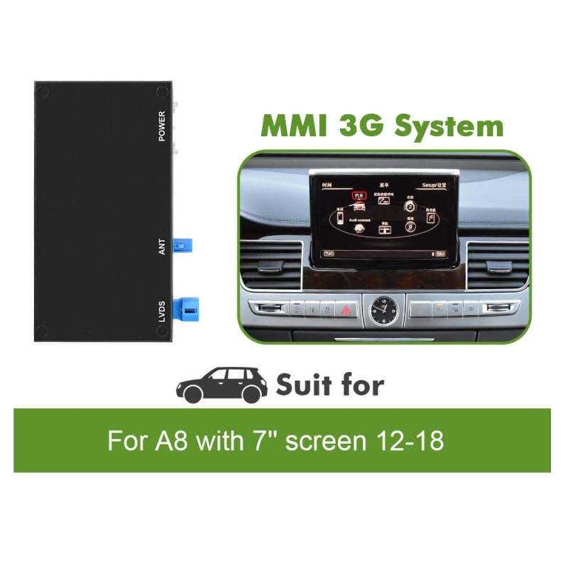 NEW! Carlinkit Wireless Apple Carplay AA Modem For Audi A5/S5/A4/A3/A1 A6 A7 A8 Q2 Q3 Q5 Q7 B9 S5