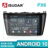Isudar  9 inch Android Auto Radio GPS For Mazda 6 2 3 GH 2007-2012