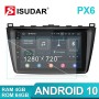 Isudar  9 inch Android Auto Radio GPS For Mazda 6 2 3 GH 2007-2012