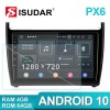 Isudar Voice control 1 Din Android 10 Car Radio For VW/Volkswagen/POLO Sedan 2009-2017