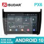 Isudar Voice control 1 Din Android 10 Car Radio For VW/Volkswagen/POLO Sedan 2009-2017