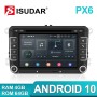 Clearance Sale! Isudar 7 inch Auto radio 2 Din PX6 For VW/Golf/Tiguan/Skoda/