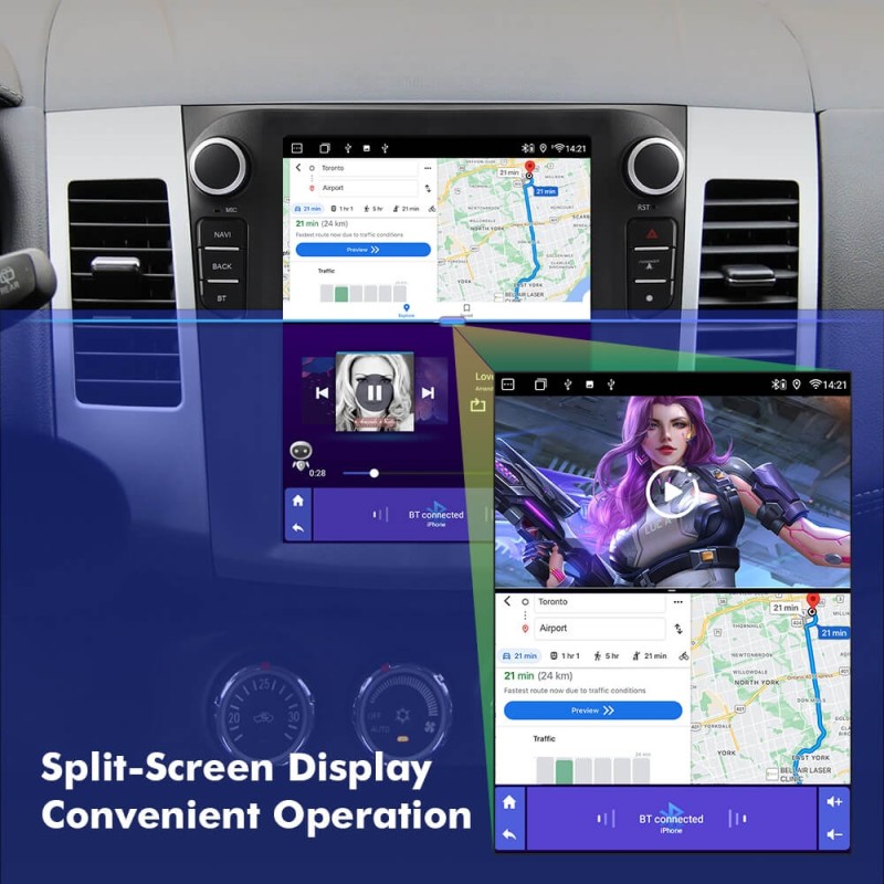 ISUDAR Android 12 Tesla Style Vertical Screen Car Radio for Mitsubishi Outlander XI 2 2008-2011 Multimedia Player