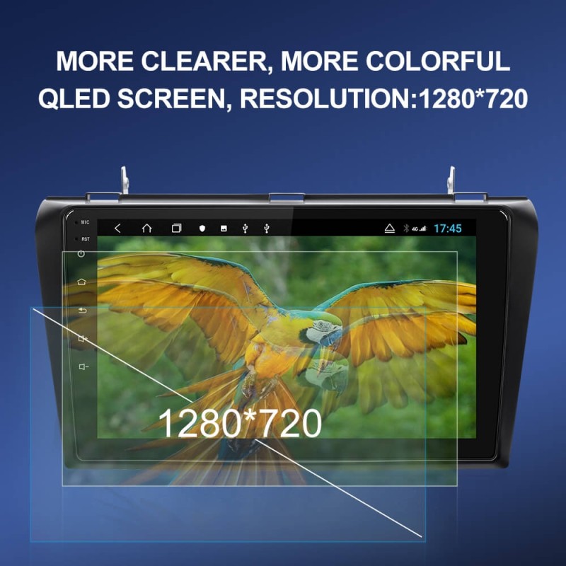 Isudar H53 4G Android 1 Din Auto Radio For MAZDA 2003-2012