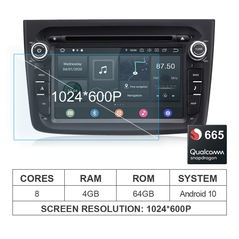 Clearance Sale！Isudar Voice control 1 Din Android 10 Car Auto radio For Alfa Romeo Mito 2008-