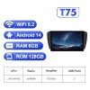 For Seat Ibiza 2009-2015 T75 Upgrade from T72 Android 14 UIS7865 Car Radio