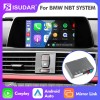 ISUDAR Apple Carplay AA Modem for BMW NBT System 6.5 8.8 10.25inch MINI Cooper F30 F31 F20 F21 F10 F01 X5 E70 X3 F25