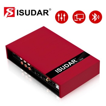ISUDAR Plug and play DA04 Auto Stereo DSP Amplifier 4 channels input