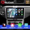Q6 Qualcomm 10" Android 13 For VW/Volkswagen Passat B6/B7 music car radio DSP ADAU