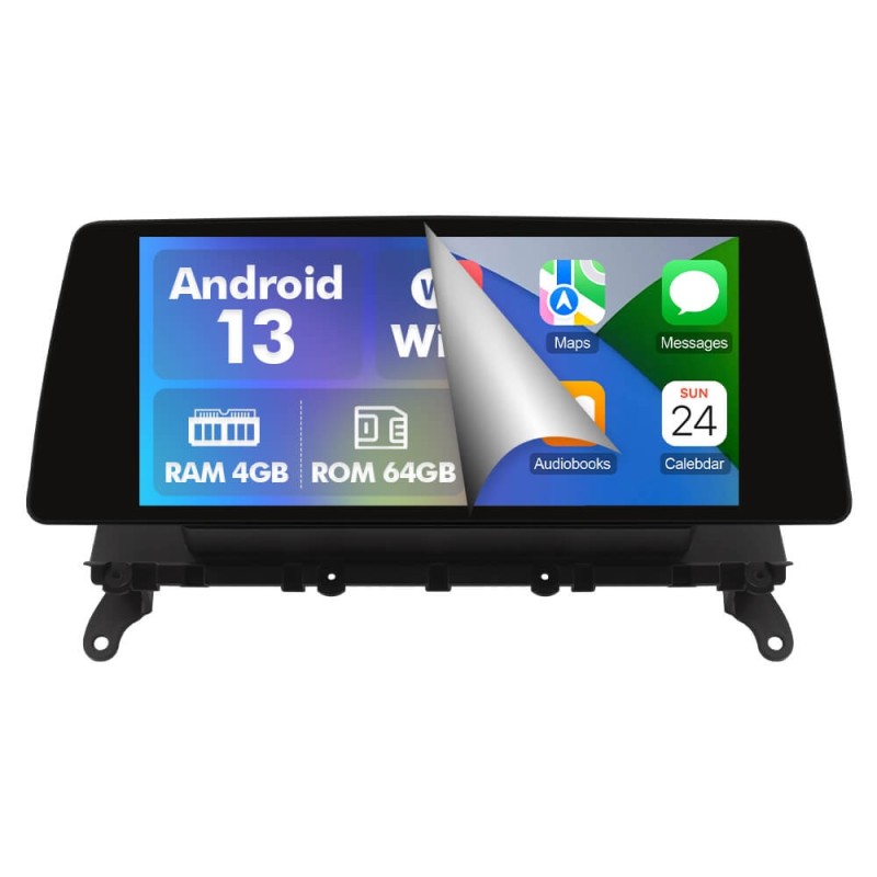 ISUDAR 10.33"Android 13 Car radio For BMW X3/F25 X4/F26 CIC NBT