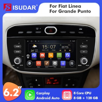 Isudar Upgrade T72 Car radio For Grande punto evo/ Fiat Linea/2012-2018