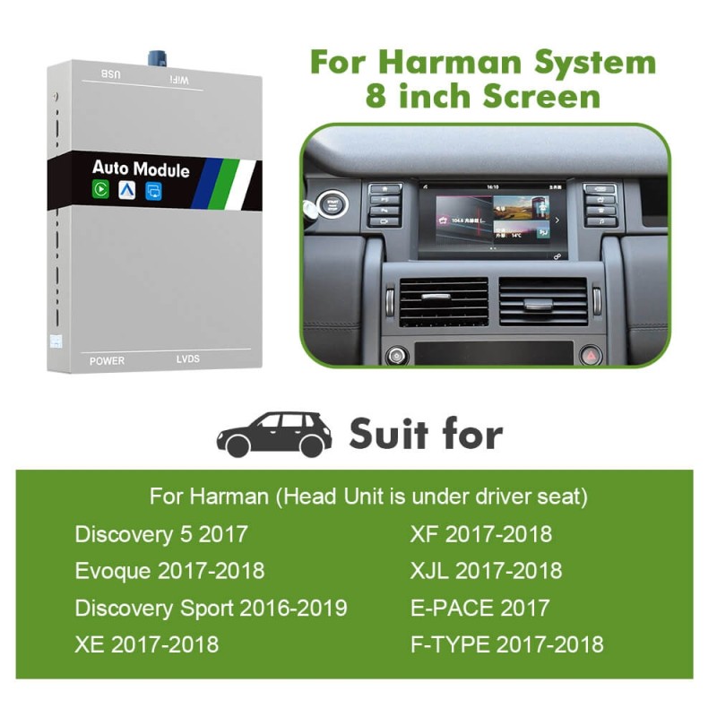 ISUDAR Carplay samrtbox For Land Rover/Range Rover/Evoque/Discovery 4 LR4 Jaguar/XE/XF