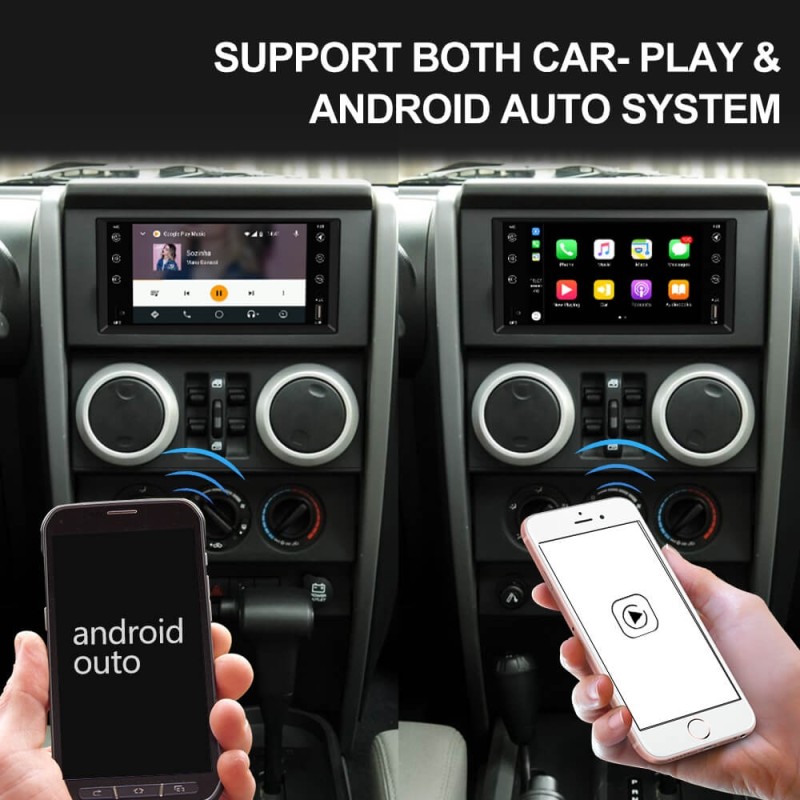 Isudar T8 2 Din 2.0ghz Auto Radio For Jeep/wrangler/patriot