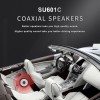 ISUDAR SU601C Car Coaxial Hifi Speakers 2 Pcs 6.5 Inch 2 Way Vehicle Door