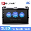 8G T72 QLED Android 10 Car Radio For TOYOTA/Prado J120 2004-2009