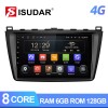 8 Core RAM 8G 6G No 2din Auto radio For Mazda 6 2 3 GH 2007-2012