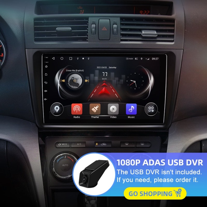 8 Core RAM 8G 6G No 2din Auto radio For Mazda 6 2 3 GH 2007-2012