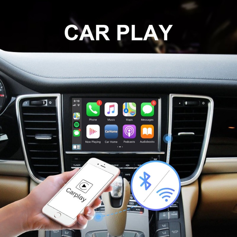 2024 Gen 3 Version Carlinkit Wireless Apple Carplay AA modem For Porsche/Panamera/Cayenne/Macan/Boxster911 718 PCM 3.1