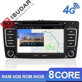 ISUDAR H53 2 Din Android Car Radio For SKODA/Yeti/Octavia 2009-2012
