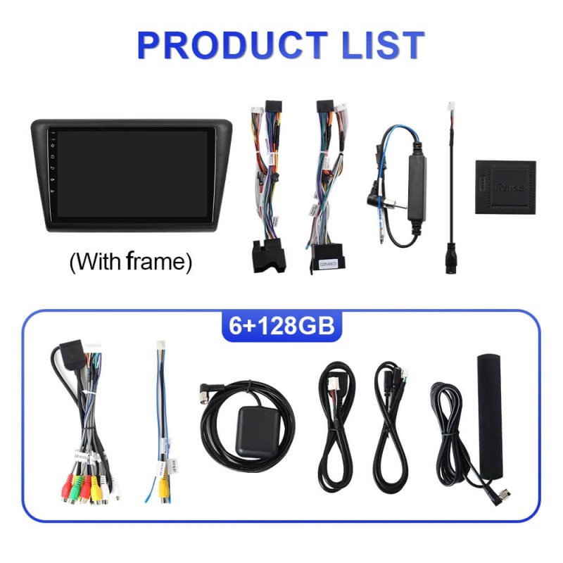 For Skoda Rapid 2013-2019 T75 Upgrade from T72 Android 14 UIS7865 Car Radio