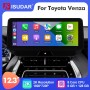 Upgrade Android 12 12.3 Inch Apple Carplay Car Stero For Toyota Harrier Venza 2021-