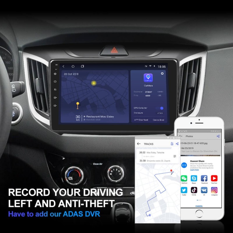 ISUDAR H53 1 Din Android Car Radio For Hyundai/Creta/IX25 2015-2018