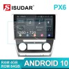 Isudar Voice control PX6 Android 10 Car Radio For Skoda Octavia A5 2009 - 2013