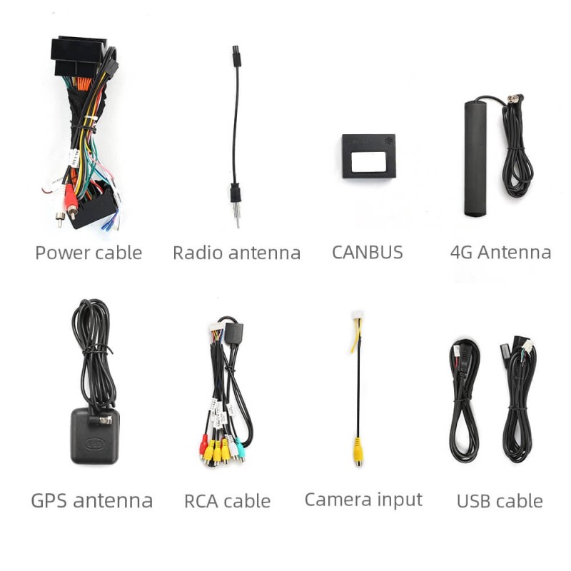 T72 Android 10 Car Radio Carplay For Peugeot 407